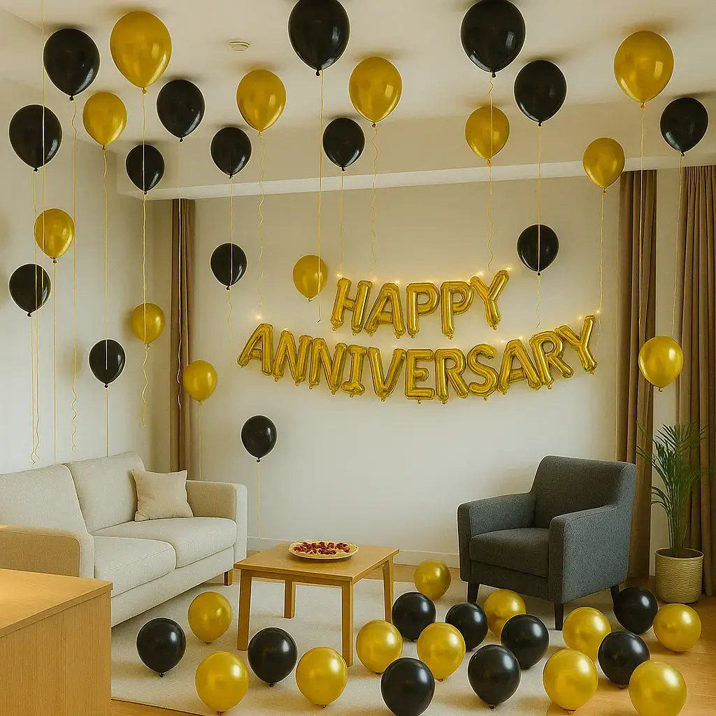 Anniversary Balloon Decoration