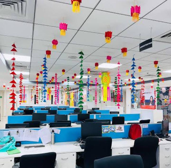 Office Balloon Decoration